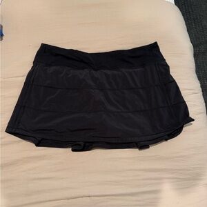 lululemon athletica Black Mini Skirt